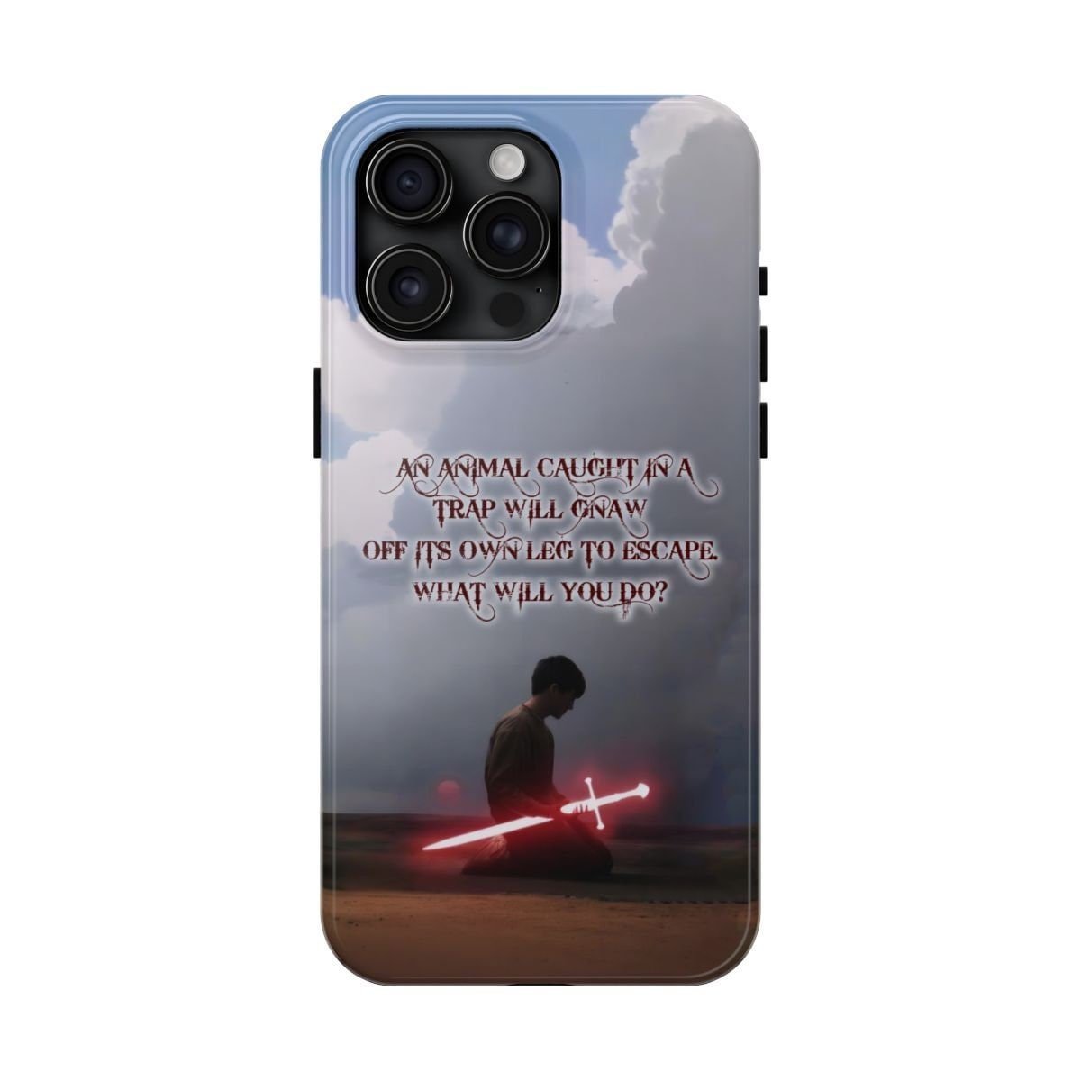 An Animal Caught in a Trap Dune Royal Arthur King iPhone Cases