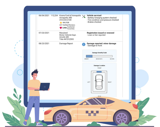 Auto Vin Report Delivered as Pdf to your email