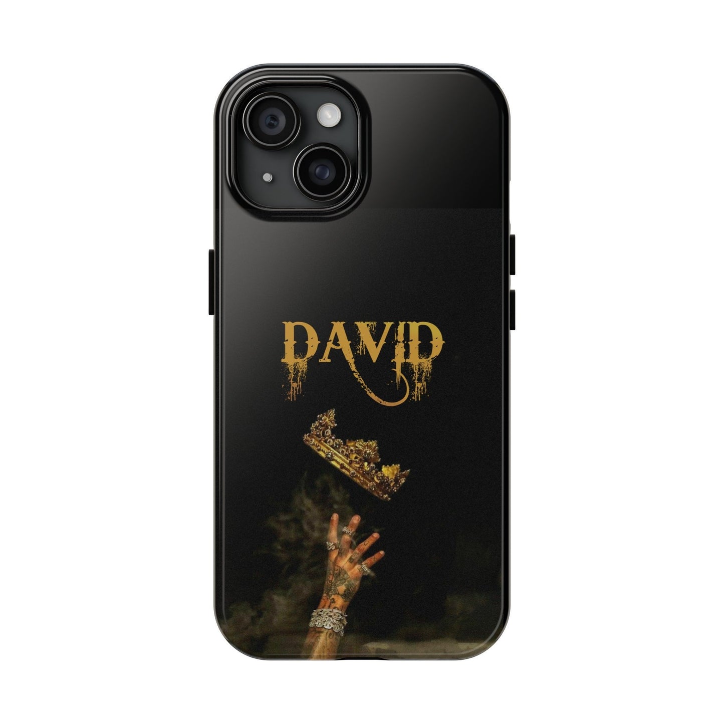 Custom Name Case Gold King Queen Royal iPhone Cases