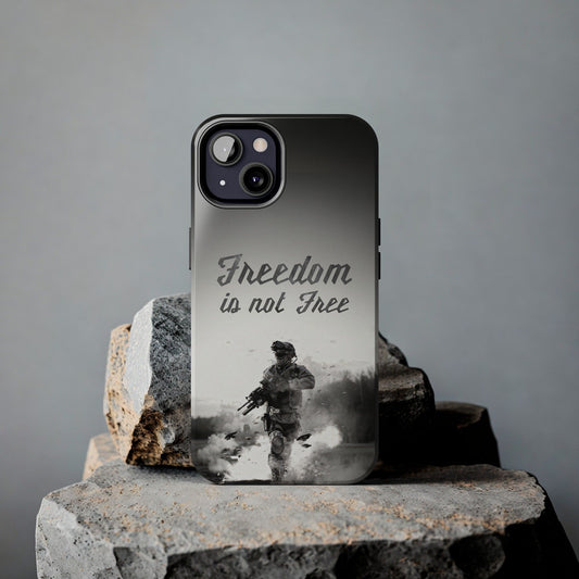 Freedom is not Free Army COD iPhone Cases Military Inspired Protection