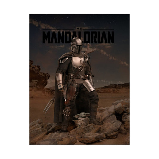 Mandalorian Matte Vertical Posters