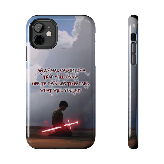 An Animal Caught in a Trap Dune Royal Arthur King iPhone Cases