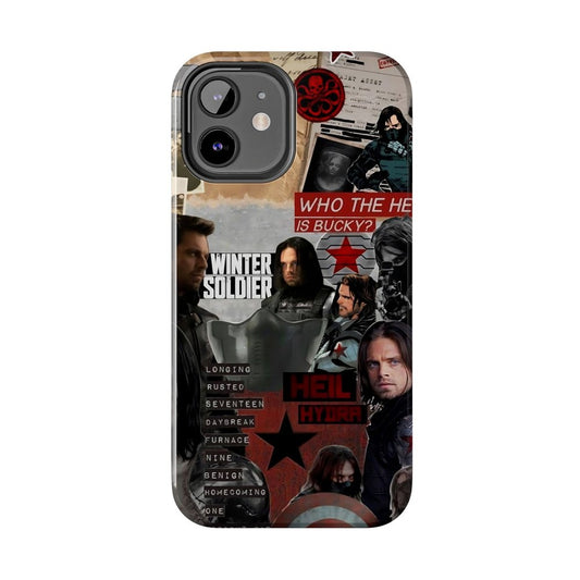 Bucky Winter Soldier Warrior Tough Phone Cases Military Inspired Protection