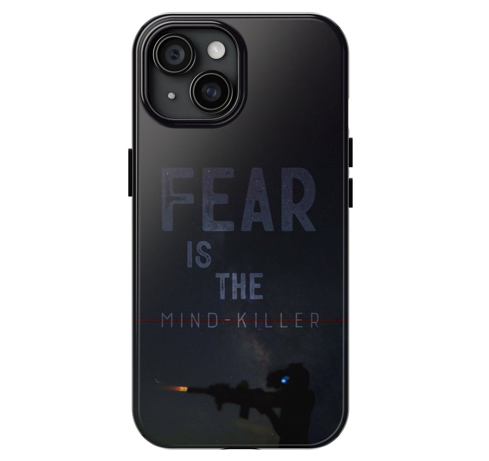 Fear Discipline Fighter Warrior Tough Phone Cases - Military Inspired Protection